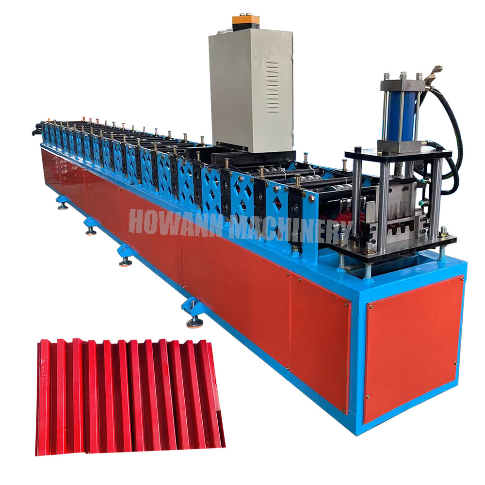 Full Automatic Aluminum Color Steel Sheet 3d Gusset Plate Buckle Roof Sheet Roll Forming Machine