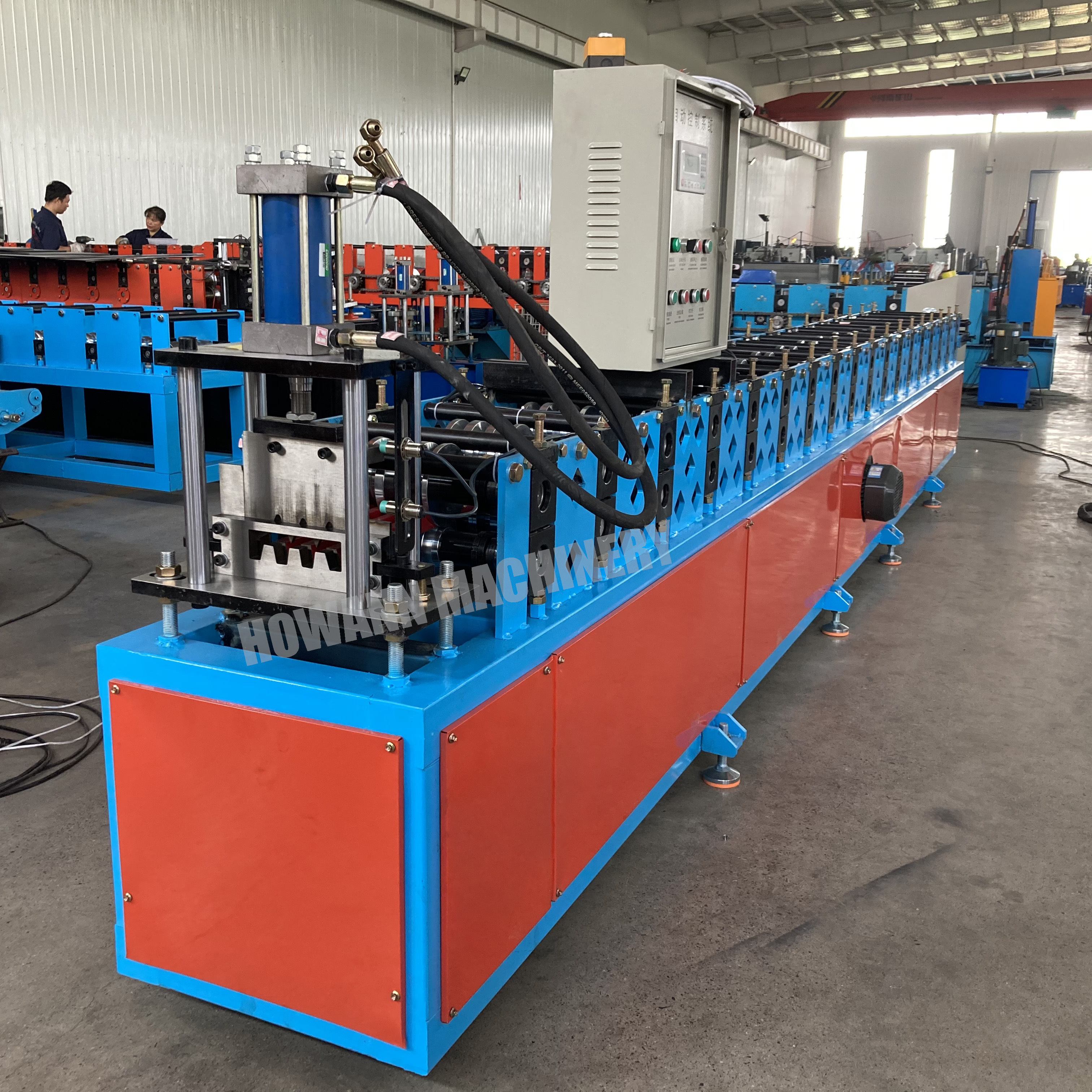 Full Automatic Aluminum Color Steel Sheet 3d Gusset Plate Buckle Roof Sheet Roll Forming Machine