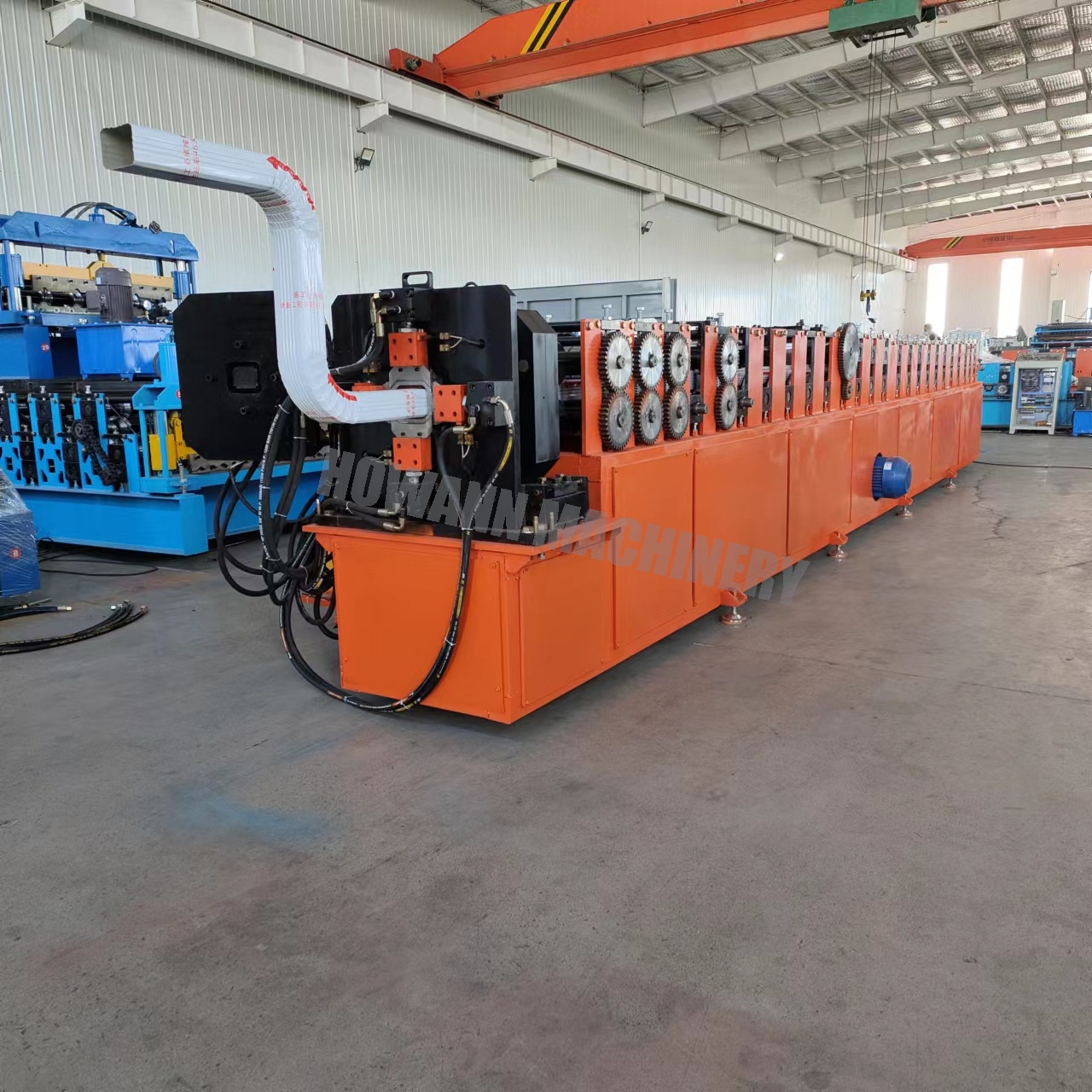 Full Automatic OEM ODM Gutter Making Machine For Sale Square Downspout Machine Roofing Gutter Making Machine