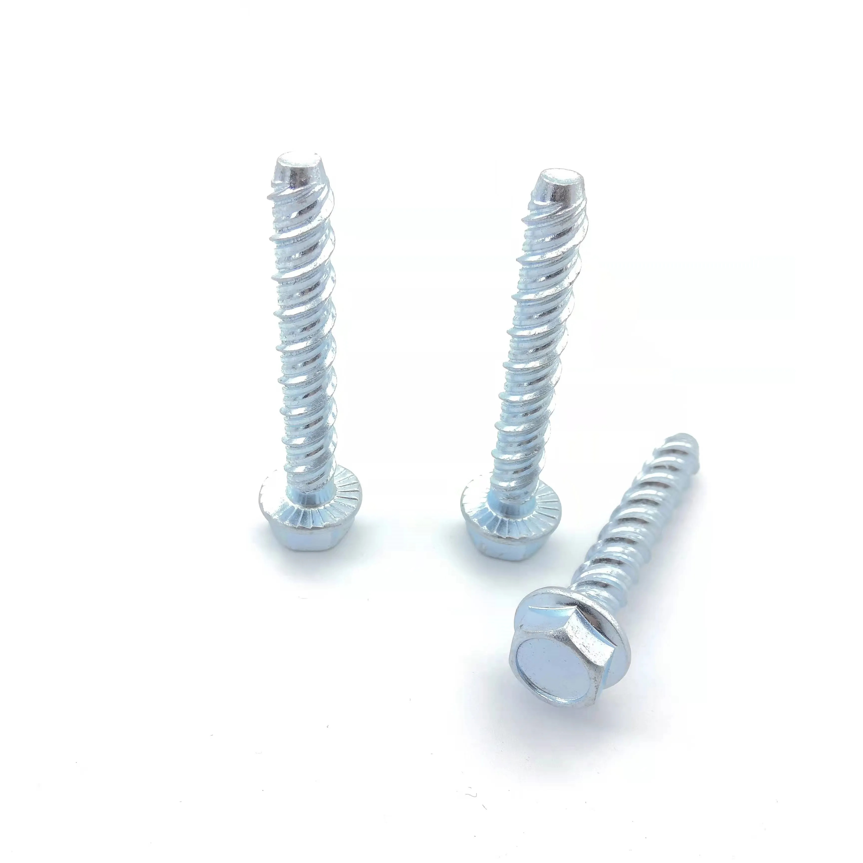 Concrete Self-tapping Anchor Bolt Hexagonal Flange Head Concrete Thread Self-tapping Anchor Bolt self-tapping Expansion Screw