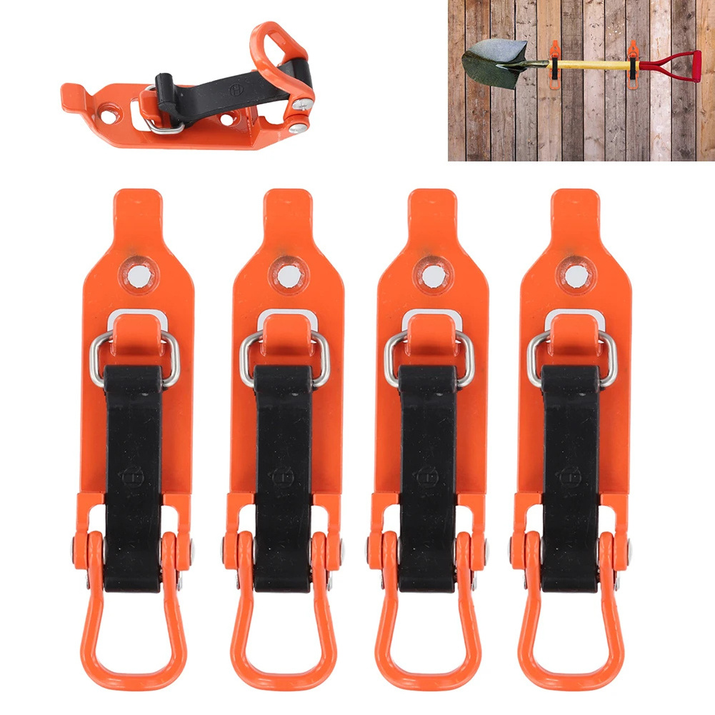 Quick fist clamp for mounting tools equipment car wall mounts car trailer RV boat residential accessories shovel bracket