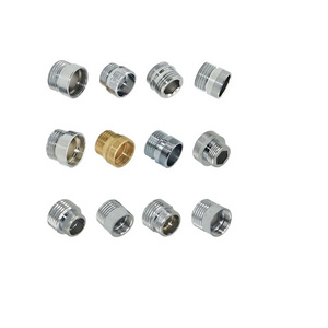 Brass Silver Water Faucet Coupler 1/2 To M16 M18 M20 M22 M24 M28 Thread Connector Fittings For Bubbler Kitchen And Bathroom