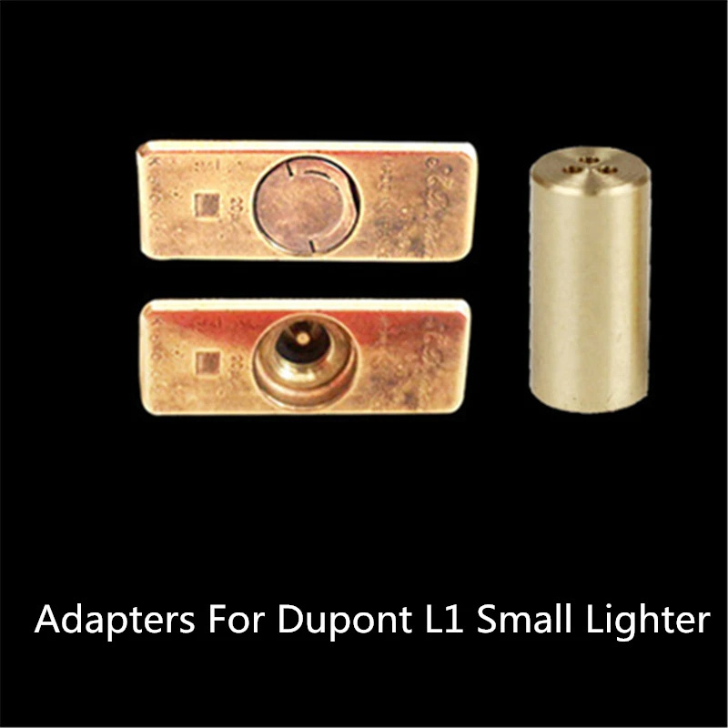 Gas Refill Adapter For Dunhill Dupont & Other Famous Petrol Lighters Reusable Special Inflatable Head Brass Nozzle Copperheads