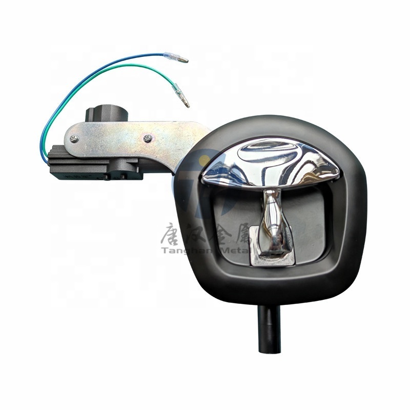 12V electric remote control power operated whale tail handle central folding lock for Ute canopy / Truck Toolbox/trailer