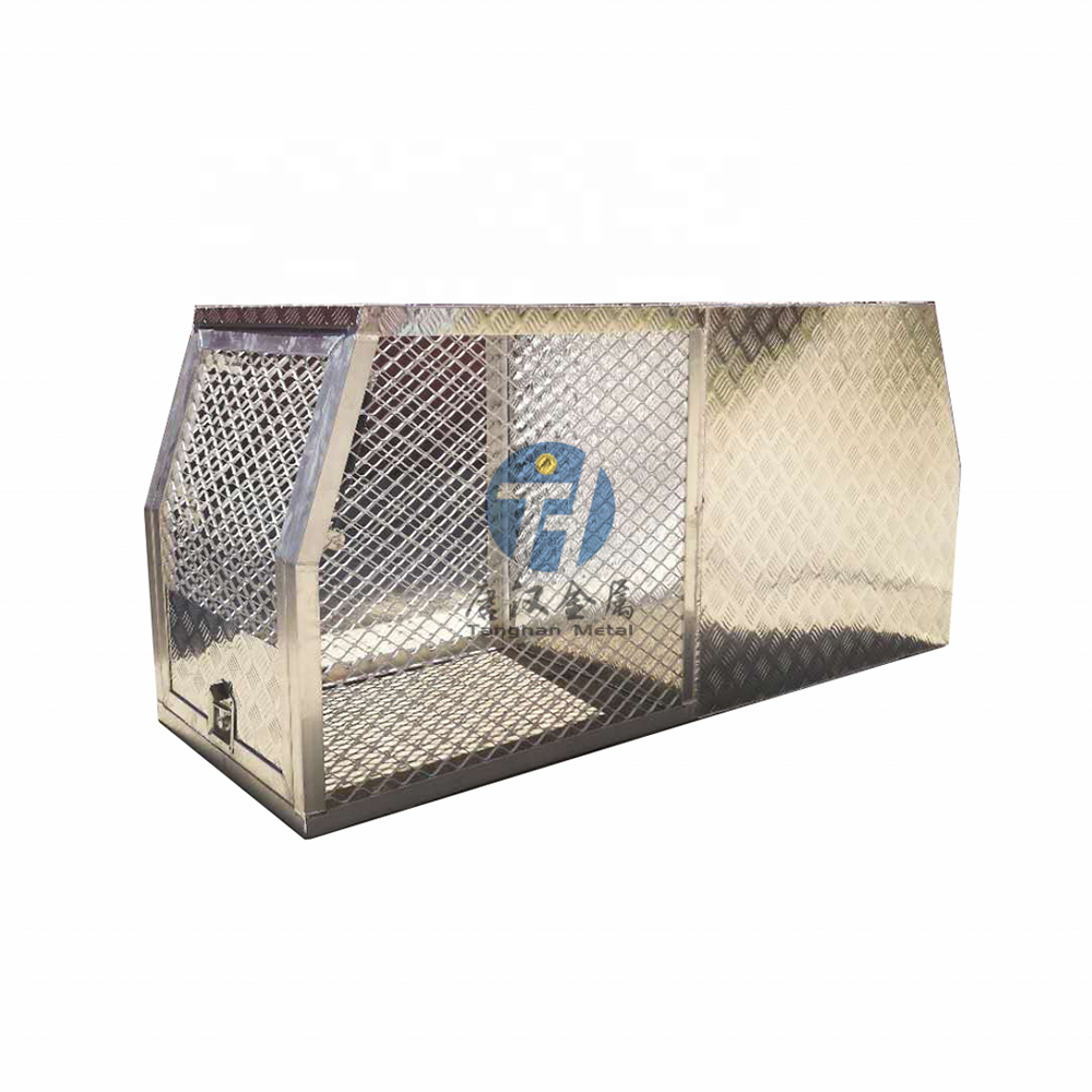 aluminium half dog box half mini  ute canopy with T- handle lock