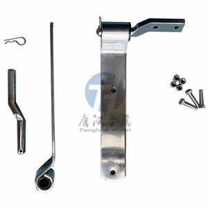 304# Stainless Steel Heavy Duty Door Hinge for Van Trailer Side Board or Truck Body Part