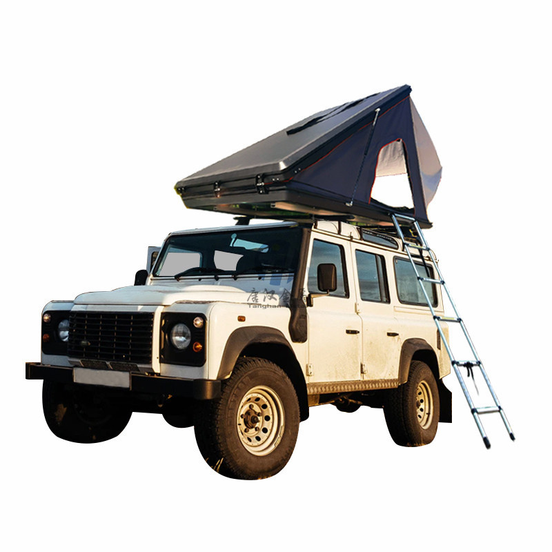 DIY trailer parts Aluminum Triangle roof top tent for Ute tray and canopy