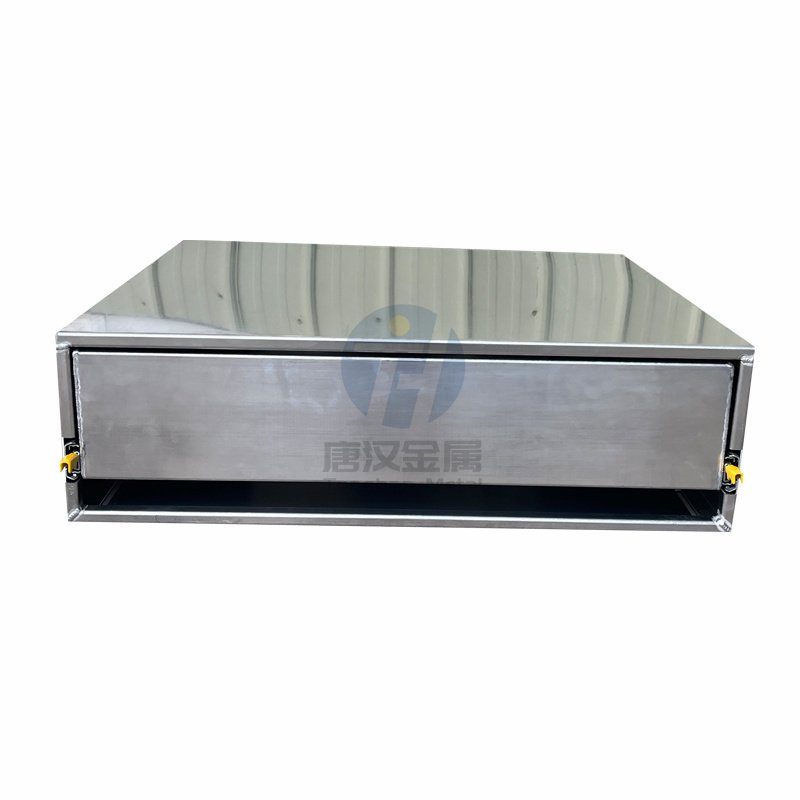 Custom Aluminum drawer Toolbox Canopy Camper heavy duty cargo drawer with lock