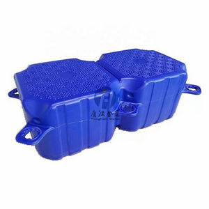 Marine Floater Plastic HDPE Fish Farm Float Cages Potoon  PE floating potoon Modular Floating Dock platform