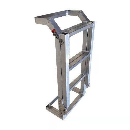 compact aluminum custom folding step ladder for 2 doors ute canopy accessories