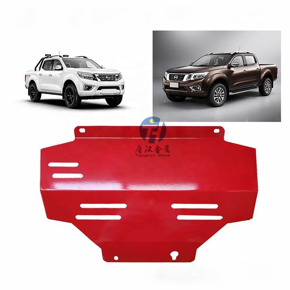 4x4 Pickup Truck Parts Steel Under Guard Skid Plate For nissanavara Red Engine Protecting Cover