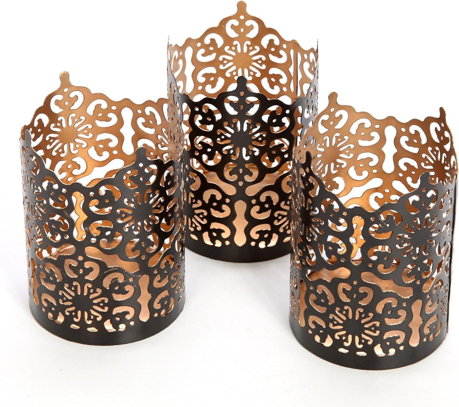 Luxurious & Attractive Design Metal Tabletop Decorate Votive Candle Stand Votive Candle Holder Tea Light Holder Black Finished