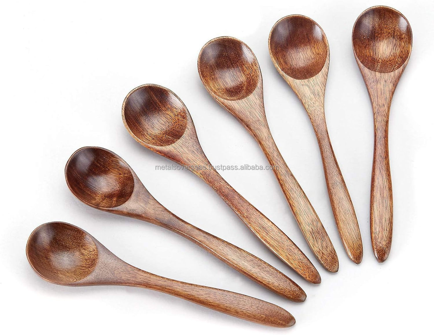 Kitchen Wooden Spoons Utensils Set for Cooking 5 Piece Acacia Wood Spoon Cooking Utensils Apartment Essentials Wooden Turner Sp