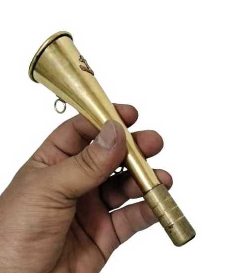 Factory supply Heavy Quality Nautical Brass High Finnis Scout Cadet Drill Parade Bugle Bigule Horn Trumpet Musical Instrument