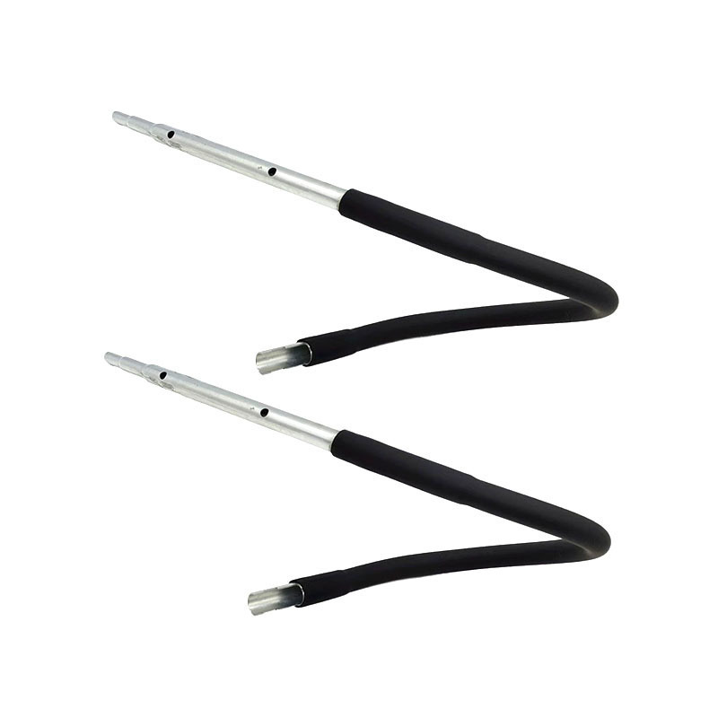 Manufacturer Flexible Gooseneck Metal Tubing For Reading Lamp Neck Hanging LED light Silicon Coated flex Arm Snake Pipe