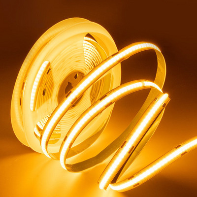 High Quality Light Material Copper DC 12v 24v IP65 Waterproof 480 Leds/m 10w/m 2700k~6000k Warm White Soft COB LED Strip