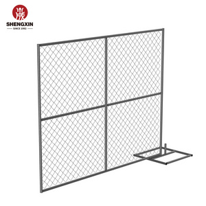 American Standard Portable 6X12 Chain Link Construction Fence Temporary Used Chain Link Fence Panels 6X10 Temporary Mobile Fence