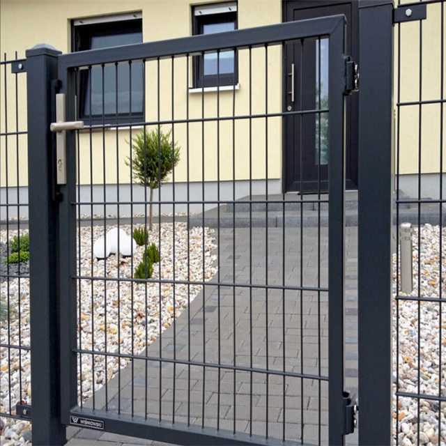 Metal fence gate main gate design in home and garden