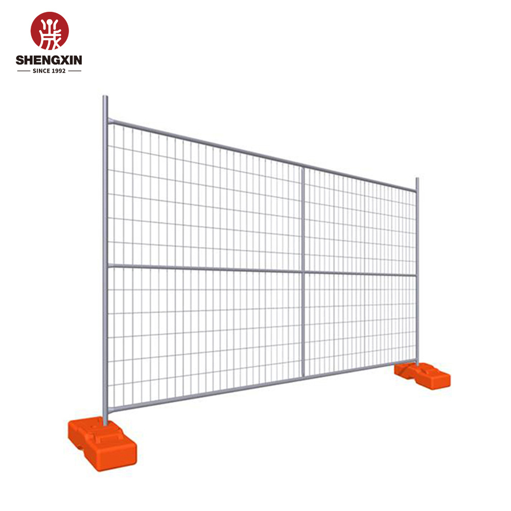 outdoor fence temporary fence/ mobile fences for construction site safety protection/ Canada steel fence barrier panel