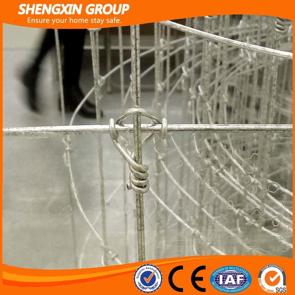 hot dipped galvanized fixed knot and hinged joint sheep goat cattle farm fencing