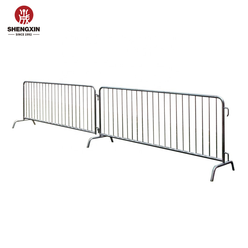 Hot dipped Galvanized Crowd Control Barrier Used Temporary Fence