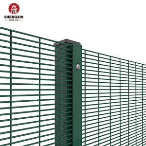 Cheap Clearview Fence 358 Anti Climb Railway Station Fence Highway Safety Mesh Fence For Sale