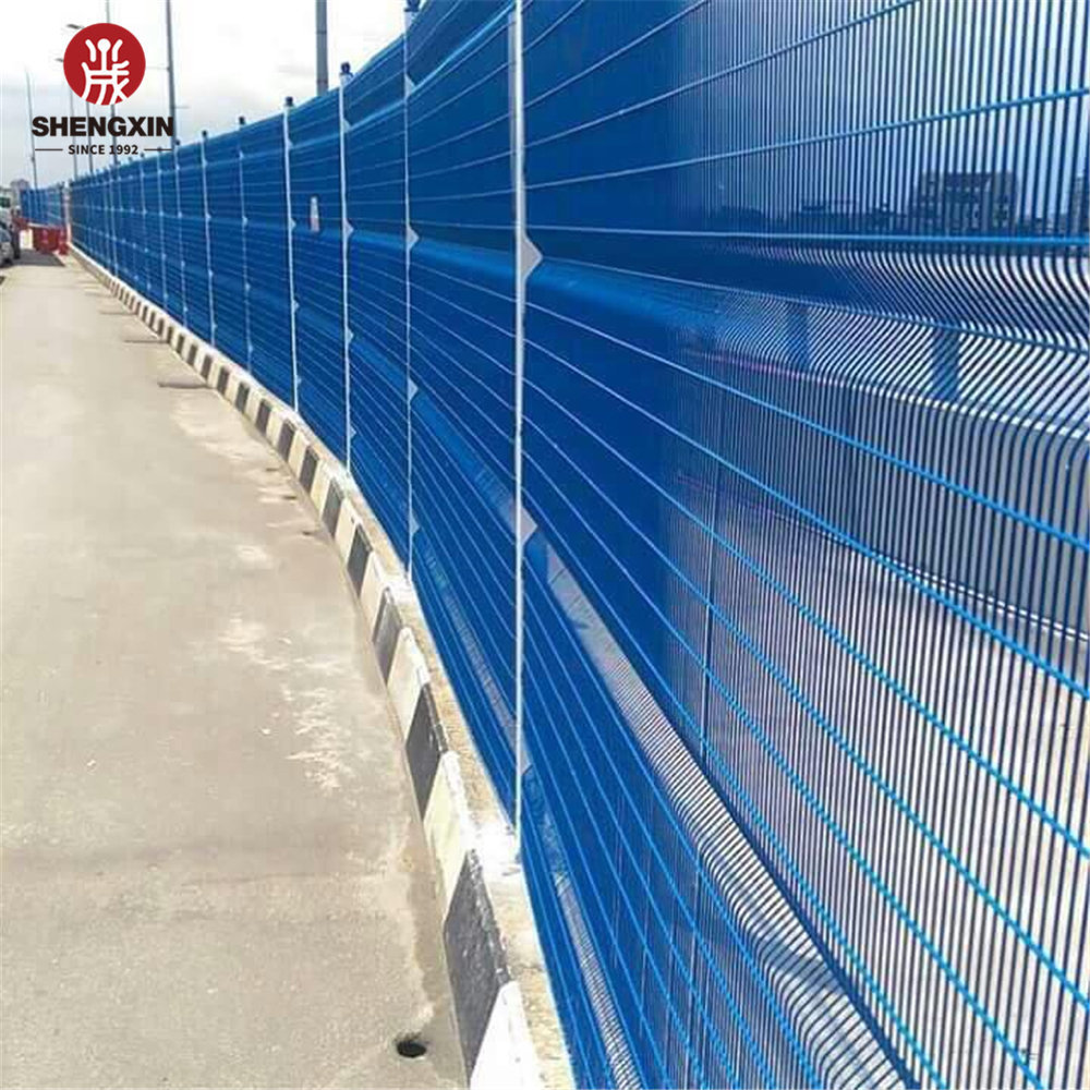 Cheap Clearview Fence 358 Anti Climb Railway Station Fence Highway Safety Mesh Fence For Sale