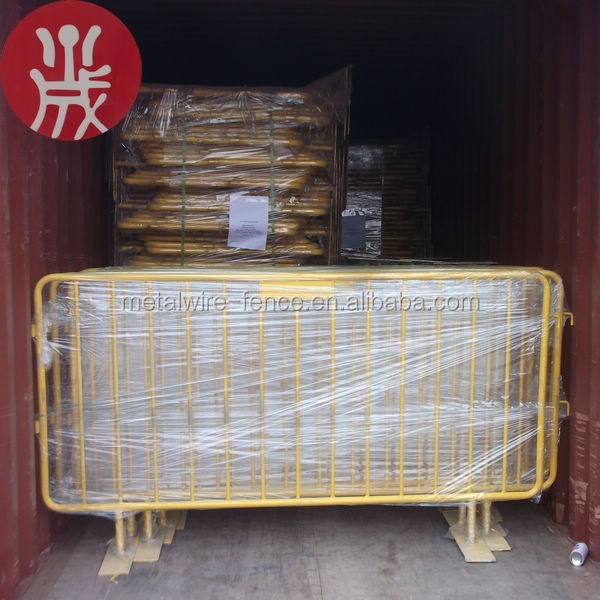 Portable Interlocking Barrier fence