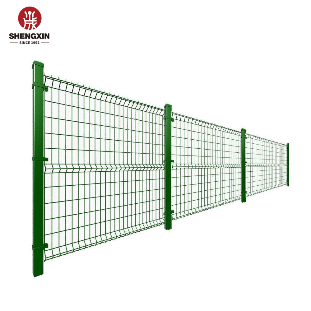 Factory Manufacturer Out Door Decorative Hot Dipped Galvanized Curved Welded Wire 3D Mesh Fence Panels