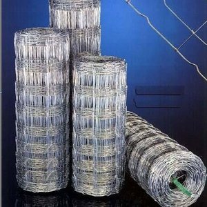 hot dipped galvanized fixed knot and hinged joint sheep goat cattle farm fencing