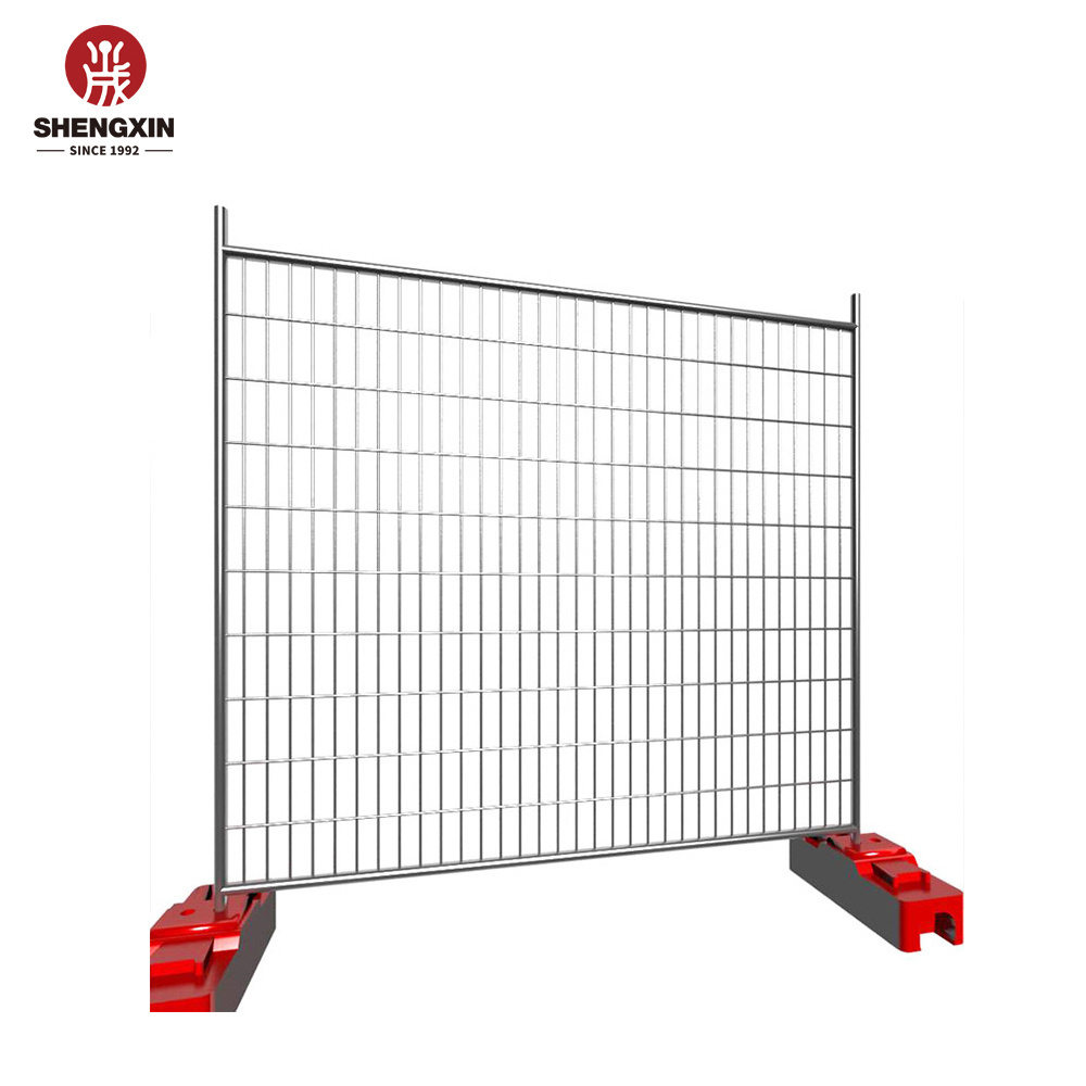 outdoor fence temporary fence/ mobile fences for construction site safety protection/ Canada steel fence barrier panel