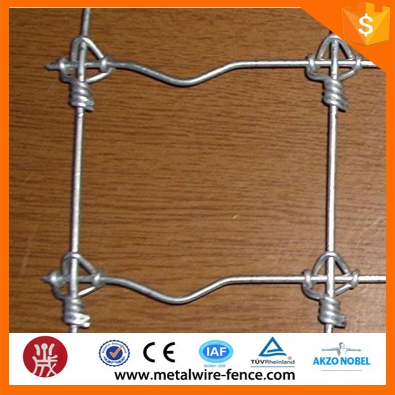 hot dipped galvanized fixed knot and hinged joint sheep goat cattle farm fencing