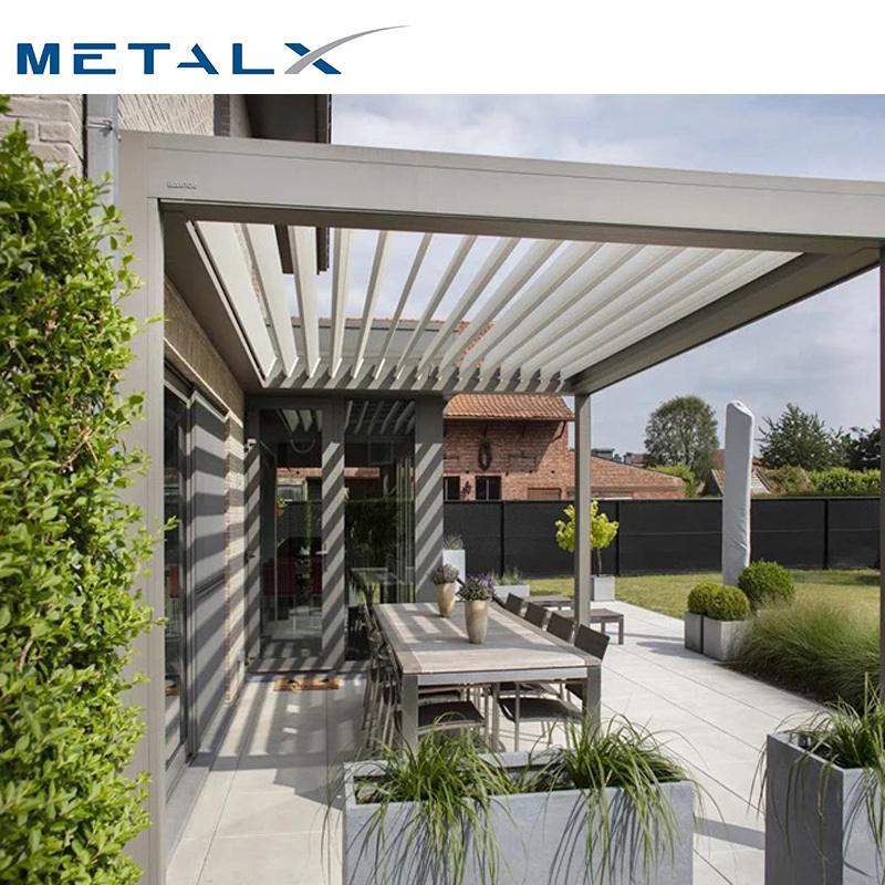 White pergola aluminum 6x4 wind resistant 2x6m outdoor aluminum pergola gazebo and aluminum folding roof pergola suppliers