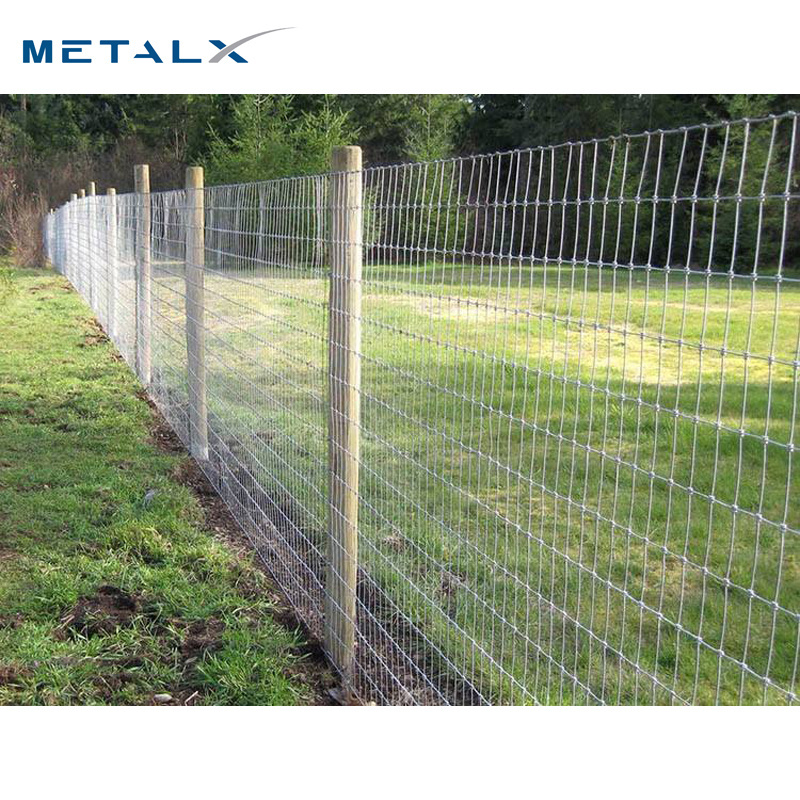 Cheap 4ft 5ft 6ft 8ft height pasture fence goat farming high quality game wire farm fence goat farming grassland field fence