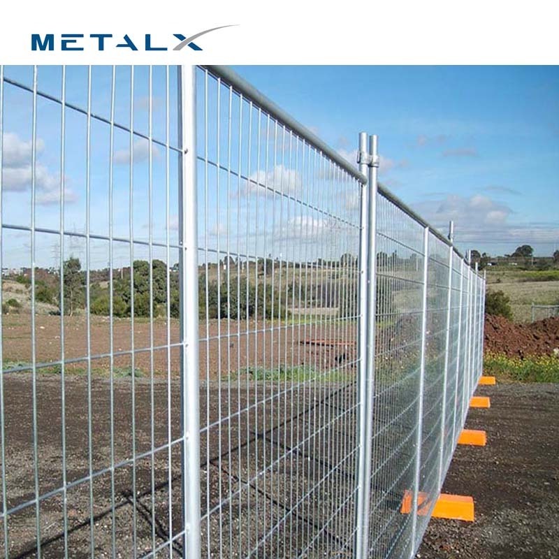 Hot sale 8ft used australia standard temporary heras corral fence panel sale with plastic base and clamps