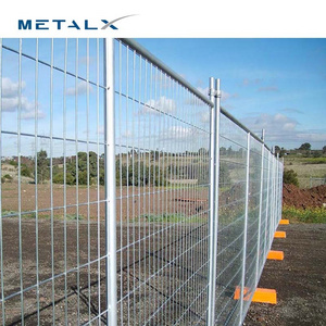 Hot sale 8ft used australia standard temporary heras corral fence panel sale with plastic base and clamps