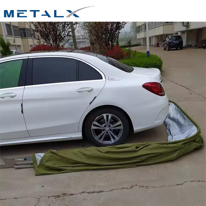 Outdoor prefabricated mobile metal portable folding retractable tent port single car garage