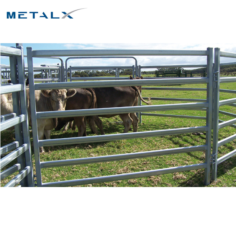 Custom livestock heavy duty galvanized panel fence for cattle cow sheep and horse