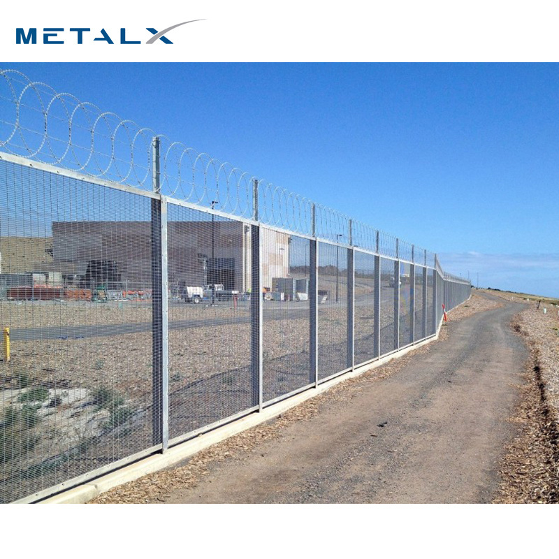 Clear Vu High Security Fence Clearview Galvanized Panels 358 Fence Prison Clear View Anti Climb Fence