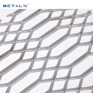 Cheap factory direct supply heavy duty 4mm thickness low carbon steel galvanized expanded metal mesh