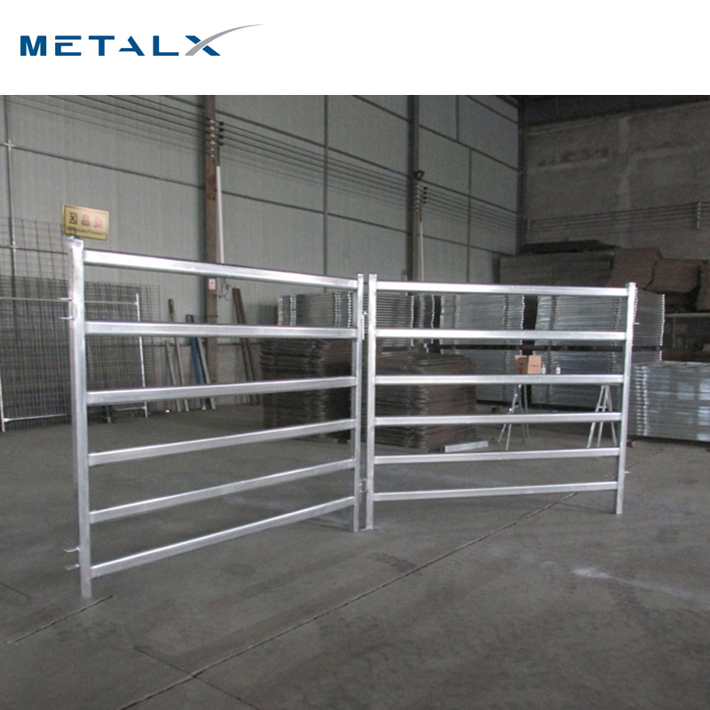 Wholesale cheap portable galvanized welded metal bulk livestock yard farm cattle corral panels