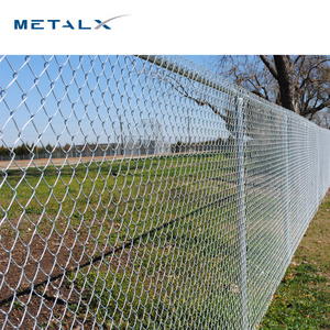 Heavy duty used hot dipped galvanized diamond wire mesh twist mini mesh chain link fence roll 50ft