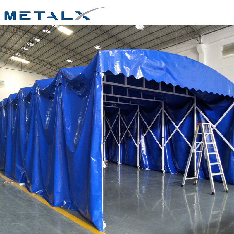 Commercial warehouse custom logo steel frame structure car parking canopy 20 by 20 outdoor canopy tent with sidewalls