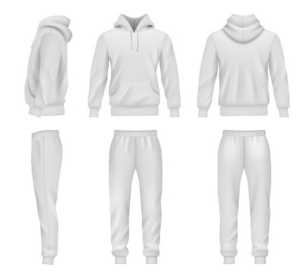 OEM Custom Logo Tracksuit Cotton Sweatpants Luxury Sweatshirt Set Fleece Unisex Sweatsuit