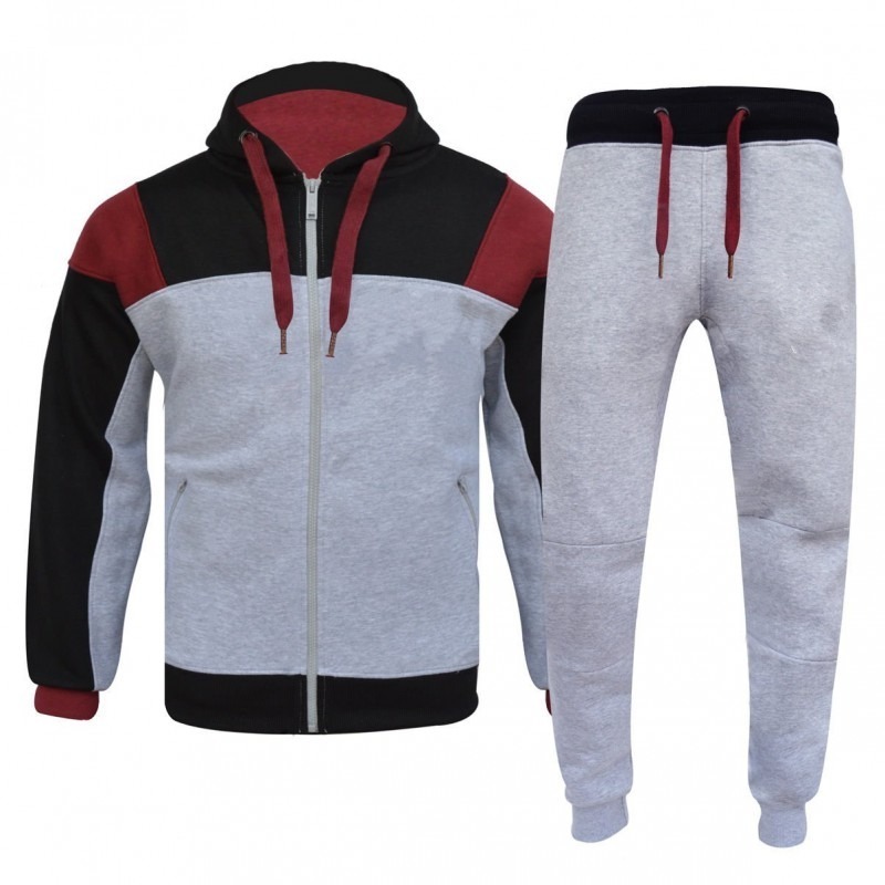 OEM Custom Logo Tracksuit Cotton Sweatpants Luxury Sweatshirt Set Fleece Unisex Sweatsuit