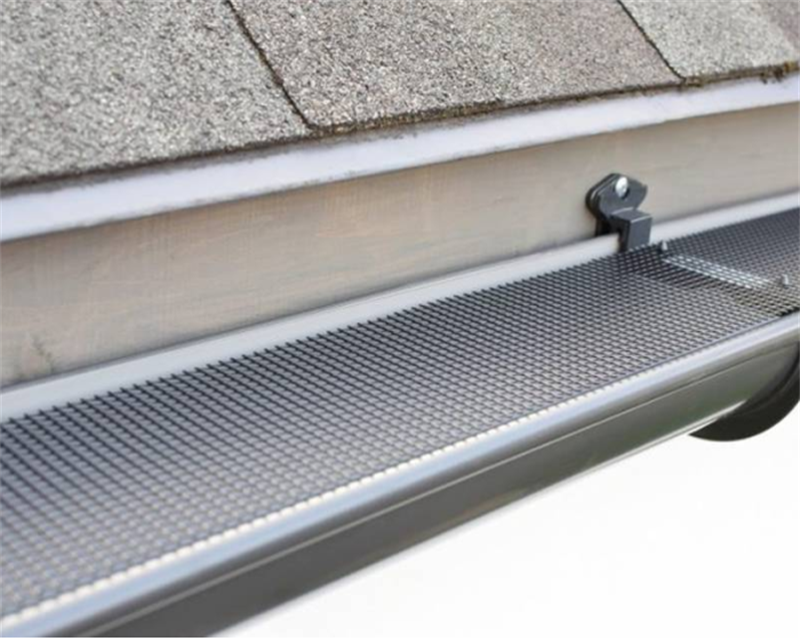 Aluminum Leaf Guard Mesh/Small Hole Aluminum Expanded Metal Mesh Gutter Leaf Guards