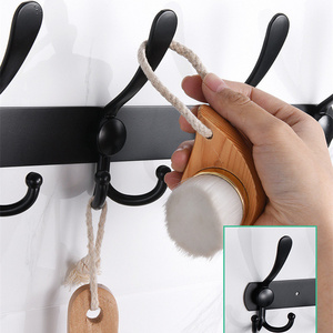 Bathrooms Stainless Steel Hat Towel Robe Wall Mounted Hooks Hanger Towel Organizer Key Rack