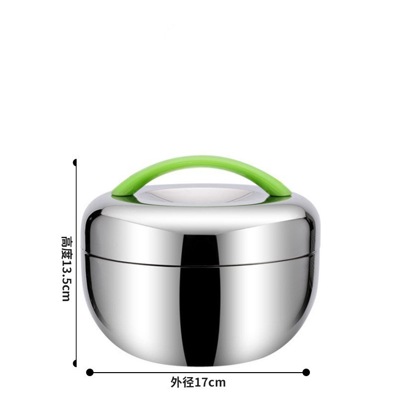 Stainless Steel Lunch Box Insulated Canteen Bento Box With Handle Thermal Food Storage Container