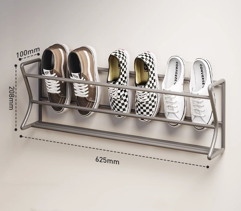 Wide Range Uses Wall Mounted Storage Hanging Shoe Rack