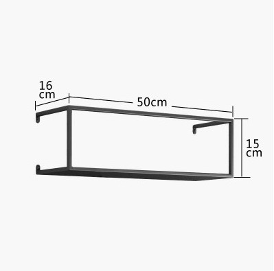 Hight quality Metal Creative wall shelf